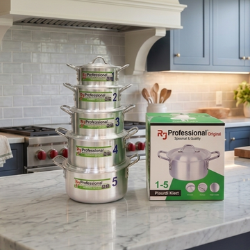 Rj Professional Cooking Set 5Pcs 1/5