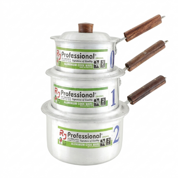 Rj Professional Saucepan Set 3Pcs 0/2