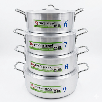 Rj Professional Fishpot Set 4Pcs 6/9