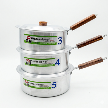 Rj Professional Saucepan Set 3Pcs 3/5