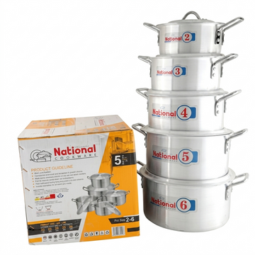 National Cookware Set 5Pcs 2/6