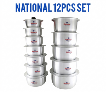 National Cookware 12Pcs Set