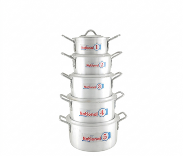 National Cookware Set 5Pcs 1/5