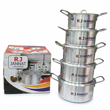 Rj Jannat Cookware Set 5Pcs 1/5
