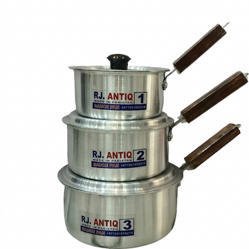 Antiq Sauce Pan 3Pcs Set