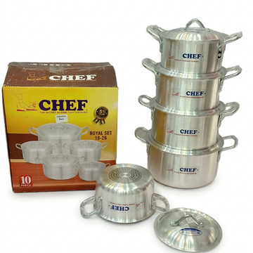 Chef Royal Induction Cooking Set 5Pcs 1/5