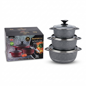 Novelta Cooking Set 6Pcs Gry